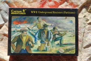 Caesar miniatures 006 WWII Underground Resisters 